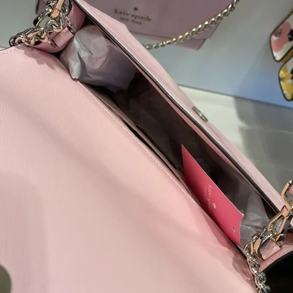 Kate Spade Carson Convertible Crossbody Chalk Pink - Picture 10 of 16